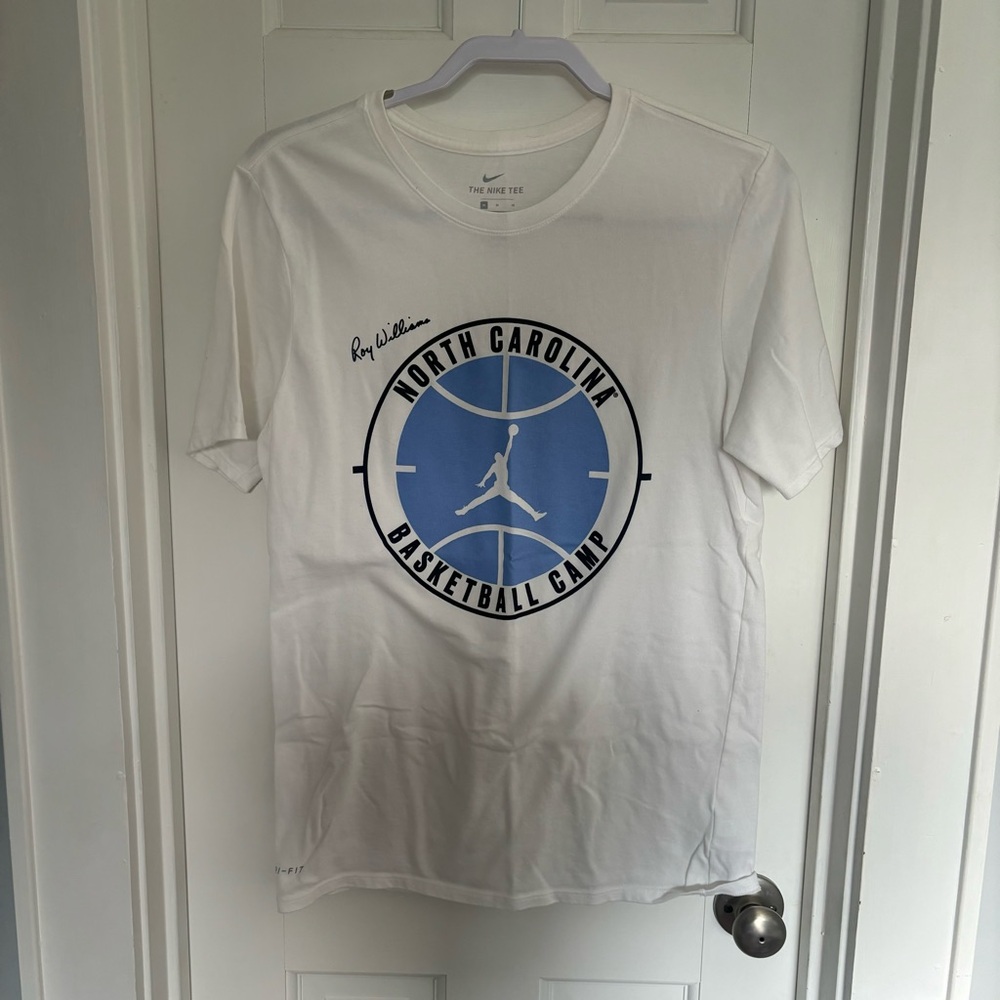 Nike White North Carolina Basketball Camp T-Shirt